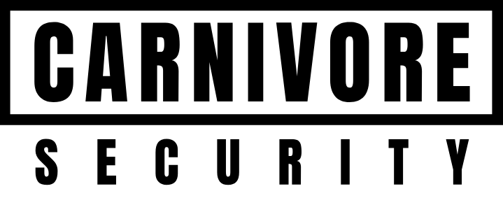 Logo beveilingsbedrijf Groningen Carnivore Security