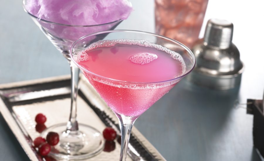 Cocktail Pink Punk Cosmo Martini TGI Fridays