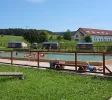 Bungalowtenten op camping met zwembad in Tsjechie