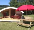 Tunneltent huren Tsjechie glamping