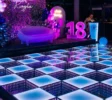 LED discovloer huren verjaardag feest